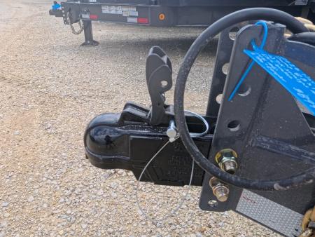 New 2026 Norstar 83 x 14 DCB Gray Dump with 2) 7K Straight Axles with Electric Brakes, 10 Ply Tires, Adj. 14K -2 5/16" Coupler