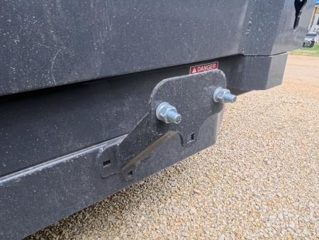 New 2026 Norstar 83 x 14 DCB Gray Dump with 2) 7K Straight Axles with Electric Brakes, 10 Ply Tires, Adj. 14K -2 5/16" Coupler