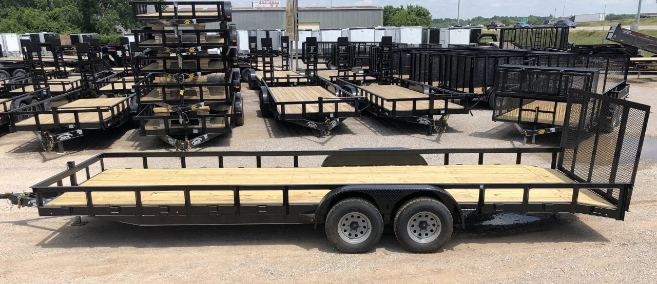 New 2026 Road Boss 83" x 24' Light/Medium Duty Side x Side ATV Trailer