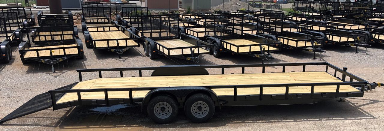 New 2026 Road Boss 83" x 24' Light/Medium Duty Side x Side ATV Trailer