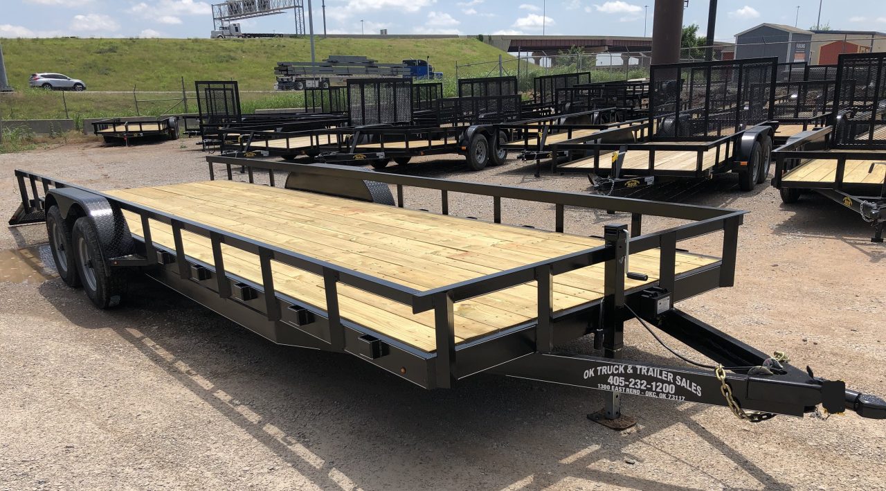 New 2026 Road Boss 83" x 24' Light/Medium Duty Side x Side ATV Trailer