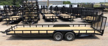 New 2026 Road Boss 83" x 24' Light/Medium Duty Side x Side ATV Trailer