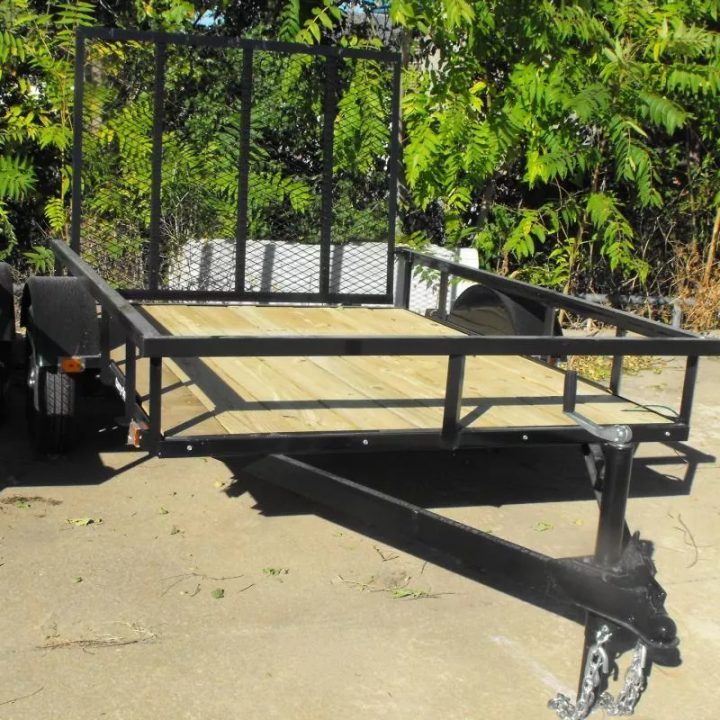 New Utility Trailer 5.5 X 8 Ramp Wood Floor