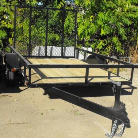 New Utility Trailer 5.5 X 8 Ramp Wood Floor