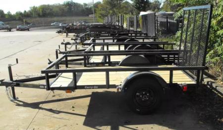 New Utility Trailer 5.5 X 8 Ramp Wood Floor