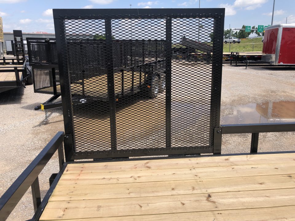 New 2026 Road Boss 83"x20' Bumper Pull w/4' Rear Gate & 4' Side Gate ATV Trailer