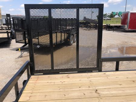 New 2026 Road Boss 83"x20' Bumper Pull w/4' Rear Gate & 4' Side Gate ATV Trailer