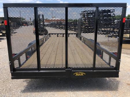 New 2026 Road Boss 83"x20' Bumper Pull w/4' Rear Gate & 4' Side Gate ATV Trailer