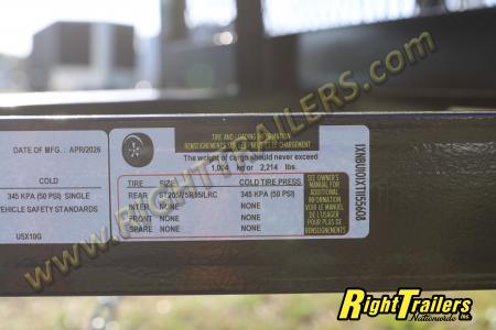 New 2026 5X10 TRIPLE CROWN UTILITY TRAILER