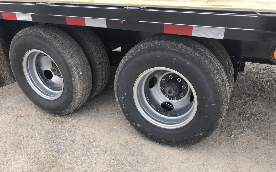 New 2026 Road Boss 30' Tandem Dual Pintle Hitch with combo dove tail Equipment Trailer