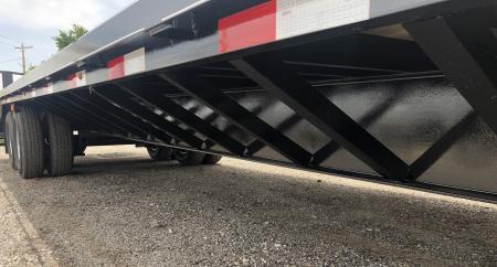 New 2026 Road Boss 30' Tandem Dual Pintle Hitch with combo dove tail Equipment Trailer