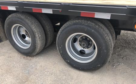 New 2026 Road Boss 30' Tandem Dual Pintle Hitch with combo dove tail Equipment Trailer