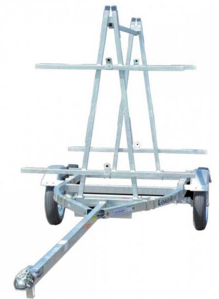 New 2026 Load Rite 6 Place Kayak Trailer w/ Swing up Jack