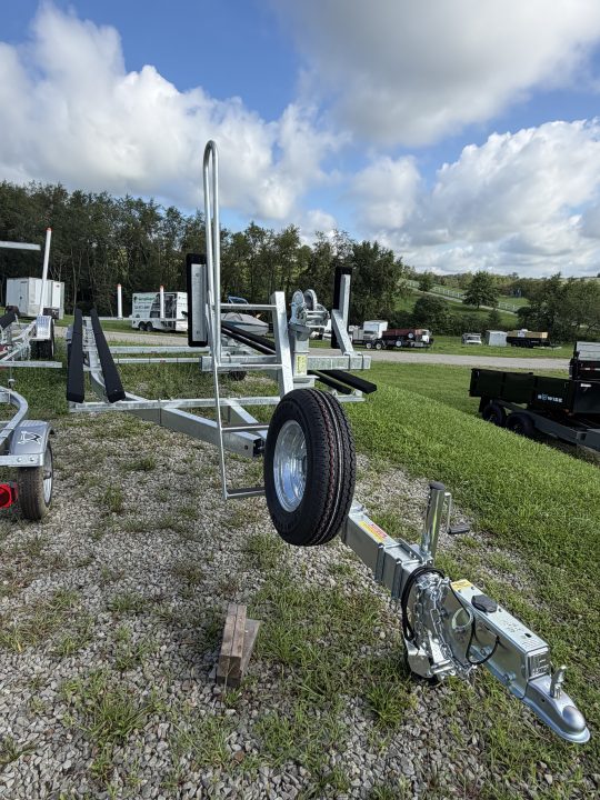 New 2026 Load Rite 24' to 26' Pontoon Boat Trailer w/ Mounted Spare