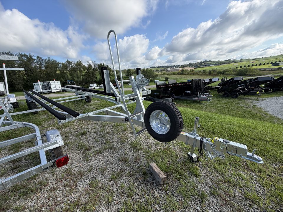 New 2026 Load Rite 24' to 26' Pontoon Boat Trailer w/ Mounted Spare