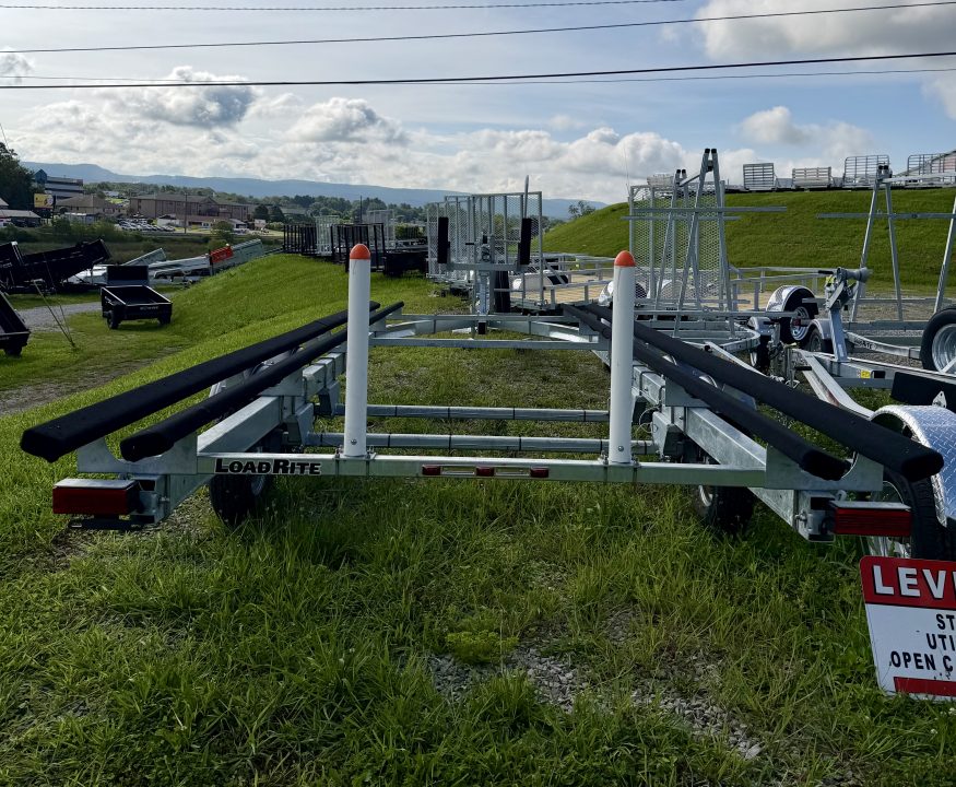 New 2026 Load Rite 24' to 26' Pontoon Boat Trailer w/ Mounted Spare