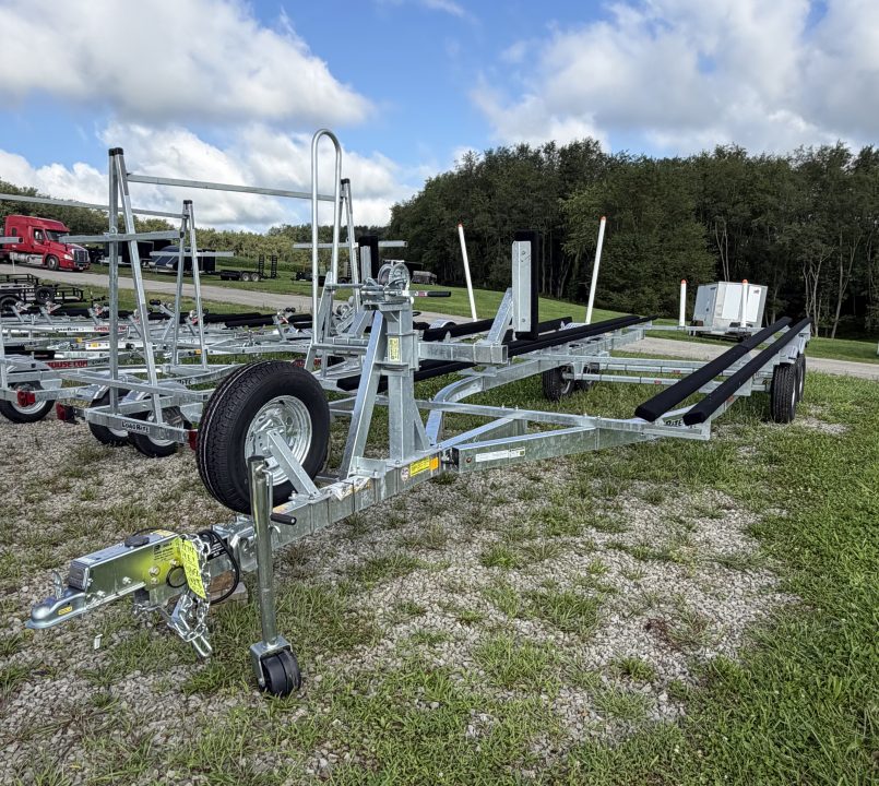 New 2026 Load Rite 24' to 26' Pontoon Boat Trailer w/ Mounted Spare