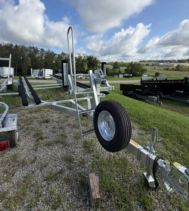 New 2026 Load Rite 24' to 26' Pontoon Boat Trailer w/ Mounted Spare