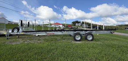 New 2026 Load Rite 24' to 26' Pontoon Boat Trailer w/ Mounted Spare