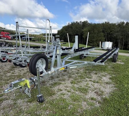 New 2026 Load Rite 24' to 26' Pontoon Boat Trailer w/ Mounted Spare