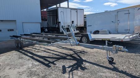 New 2026 Load Rite 24' to 26' Pontoon Boat Trailer w/ Mounted Spare