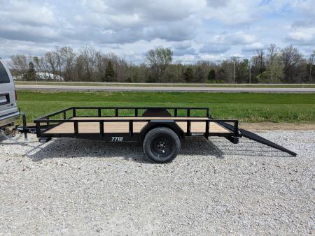 New 2026 Doolittle Trailers 77x12 Utility Trailer