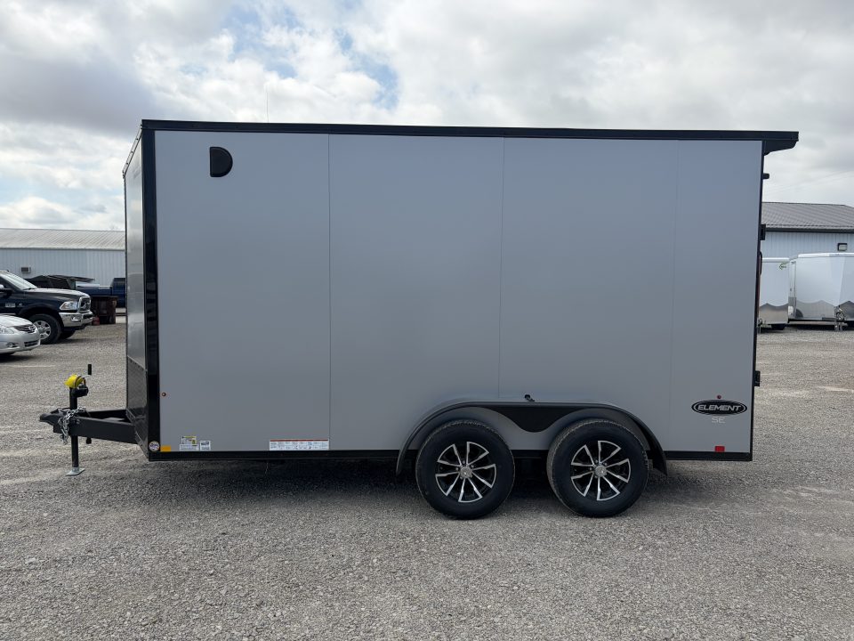 New 2026 LOOK TRAILERS K-SE8414-070 (7' X 14') 7K V-Nose Cargo / Enclosed Trailer