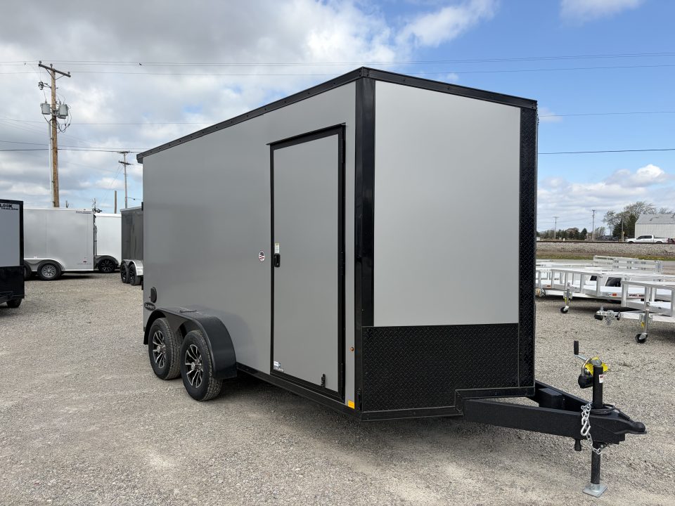 New 2026 LOOK TRAILERS K-SE8414-070 (7' X 14') 7K V-Nose Cargo / Enclosed Trailer