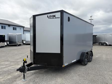 New 2026 LOOK TRAILERS K-SE8414-070 (7' X 14') 7K V-Nose Cargo / Enclosed Trailer