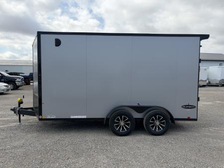 New 2026 LOOK TRAILERS K-SE8414-070 (7' X 14') 7K V-Nose Cargo / Enclosed Trailer