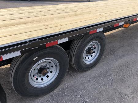 New 2026 Road Boss 32' Tandem Axle Gooseneck Combo Dove with 8ks Equipment Trailer