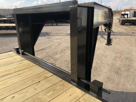 New 2026 Road Boss 32' Tandem Axle Gooseneck Combo Dove with 8ks Equipment Trailer