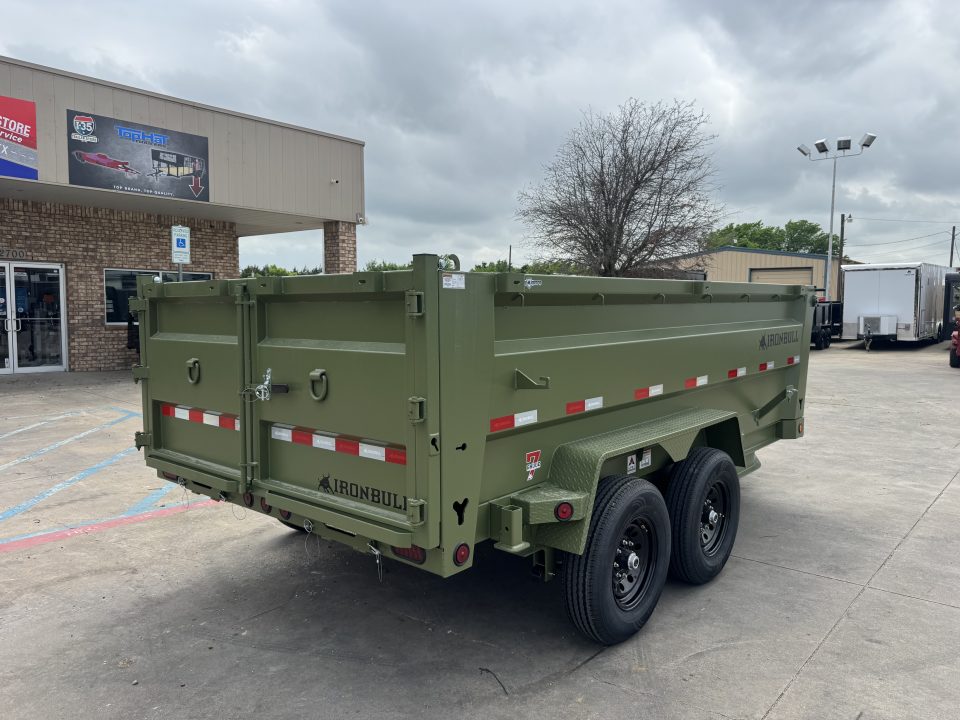 New 2026 Norstar DTB 7'x14'x3’ Dump Trailer