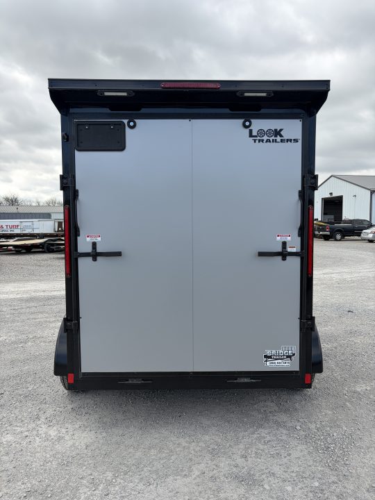 New 2026 LOOK TRAILERS K-SE7212-070 (6' X 12') 7K V-Nose Cargo / Enclosed Trailer
