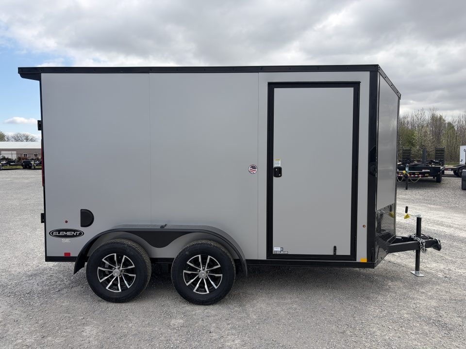 New 2026 LOOK TRAILERS K-SE7212-070 (6' X 12') 7K V-Nose Cargo / Enclosed Trailer