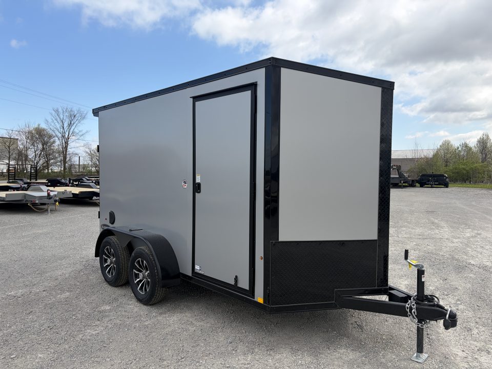 New 2026 LOOK TRAILERS K-SE7212-070 (6' X 12') 7K V-Nose Cargo / Enclosed Trailer