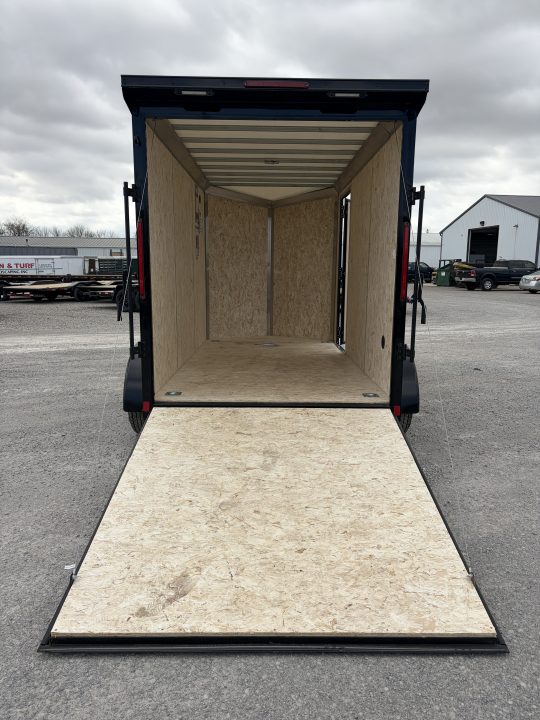 New 2026 LOOK TRAILERS K-SE7212-070 (6' X 12') 7K V-Nose Cargo / Enclosed Trailer