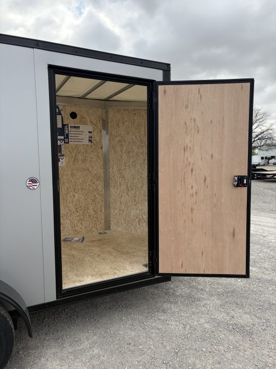 New 2026 LOOK TRAILERS K-SE7212-070 (6' X 12') 7K V-Nose Cargo / Enclosed Trailer