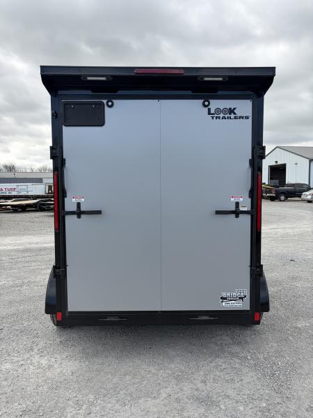 New 2026 LOOK TRAILERS K-SE7212-070 (6' X 12') 7K V-Nose Cargo / Enclosed Trailer