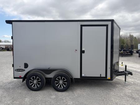 New 2026 LOOK TRAILERS K-SE7212-070 (6' X 12') 7K V-Nose Cargo / Enclosed Trailer