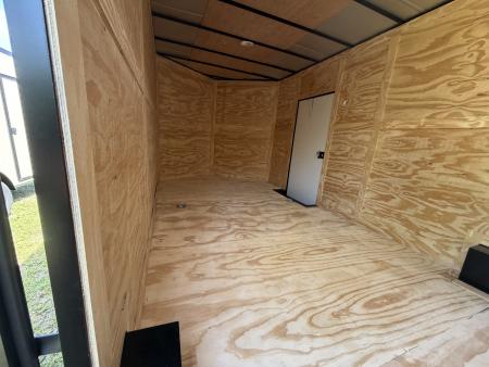 New 2026 South Georgia Cargo Trailers 8.5X24X7'6" CHARCOAL BLACKOUT ESCAPE DOOR Car Hauler