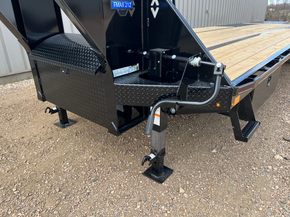 New 2026 Diamond C Trailers 32' FMAX212MR Gooseneck Flatbed Trailer