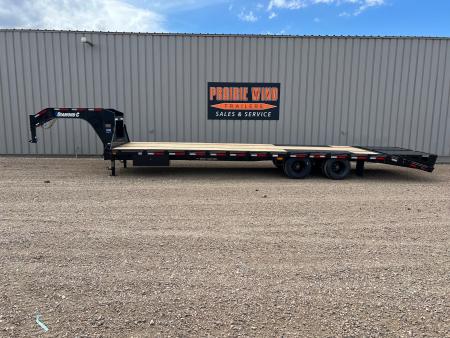 New 2026 Diamond C Trailers 32' FMAX212MR Gooseneck Flatbed Trailer