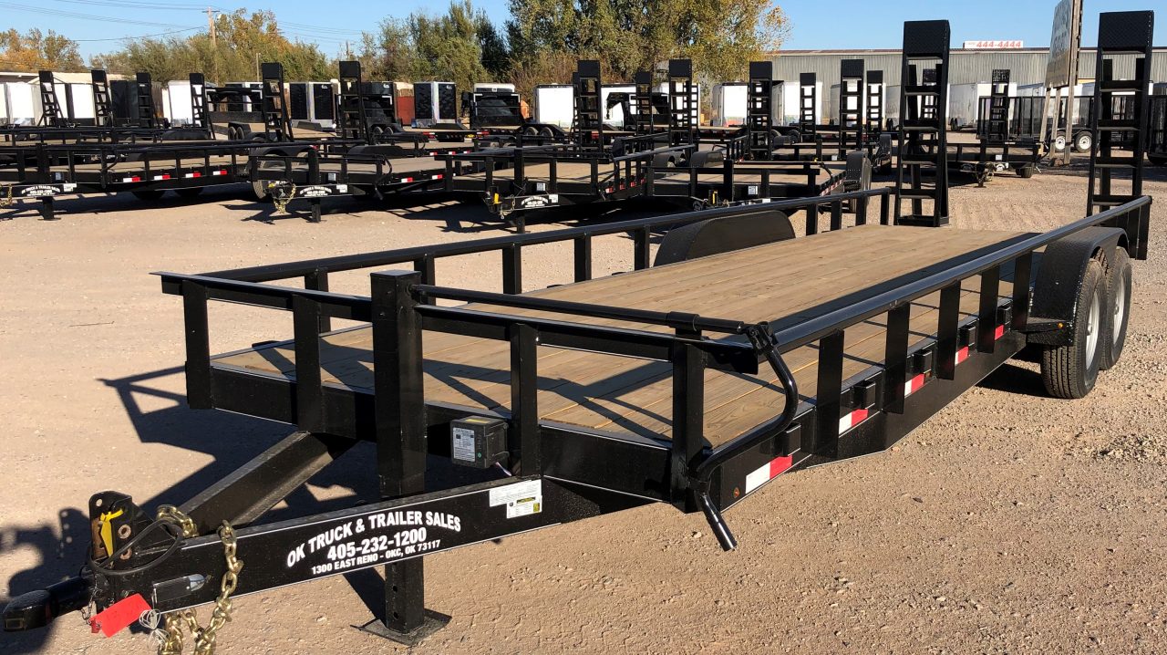 New 2026 Road Boss 83" x 24' Heavy Duty Bumperpull Equipment Trailer