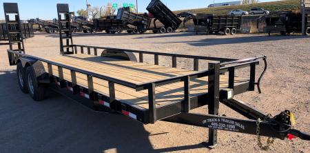 New 2026 Road Boss 83  x 24' Heavy Duty Bumperpull Equipment Trailer