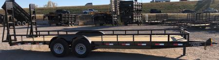 New 2026 Road Boss 83" x 24' Heavy Duty Bumperpull Equipment Trailer