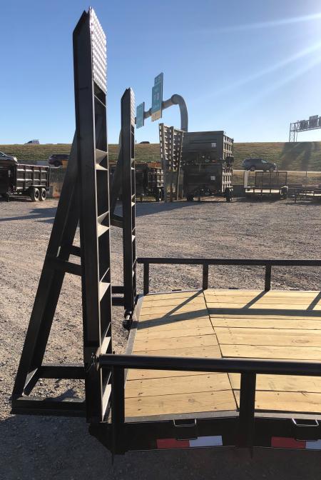 New 2026 Road Boss 83" x 24' Heavy Duty Bumperpull Equipment Trailer