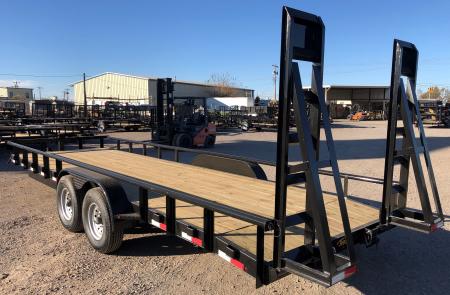 New 2026 Road Boss 83" x 24' Heavy Duty Bumperpull Equipment Trailer