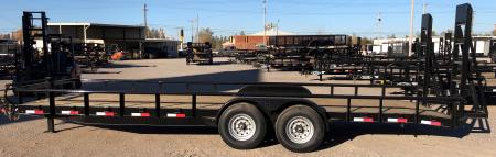 New 2026 Road Boss 83" x 24' Heavy Duty Bumperpull Equipment Trailer