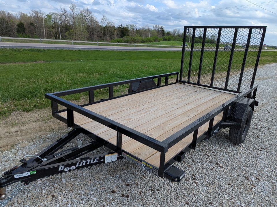 New 2026 Doolittle Trailers 77x12 Utility Trailer